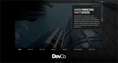 Desktop Screenshot of devcollc.com